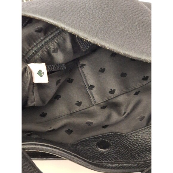 Kate Spade New York Chester Street Michaela Pebbled Shoulder Bag Black Luxury - Picture 14 of 16